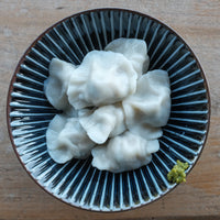 餃子のかわしも|鹿児島産種鶏もも肉の水餃子 12個入