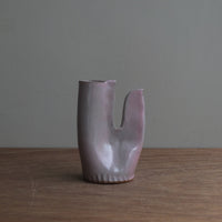 鶏の一輪挿し・ピンク|teto ceramics 石井啓一