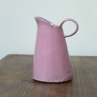 ピッチャー小・ピンク色|teto ceramics 石井啓一