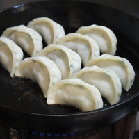 <季節限定> 餃子のかわしも|葉にんにくの焼き餃子 10個入