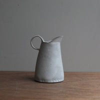 ピッチャー小・白色|teto ceramics 石井啓一