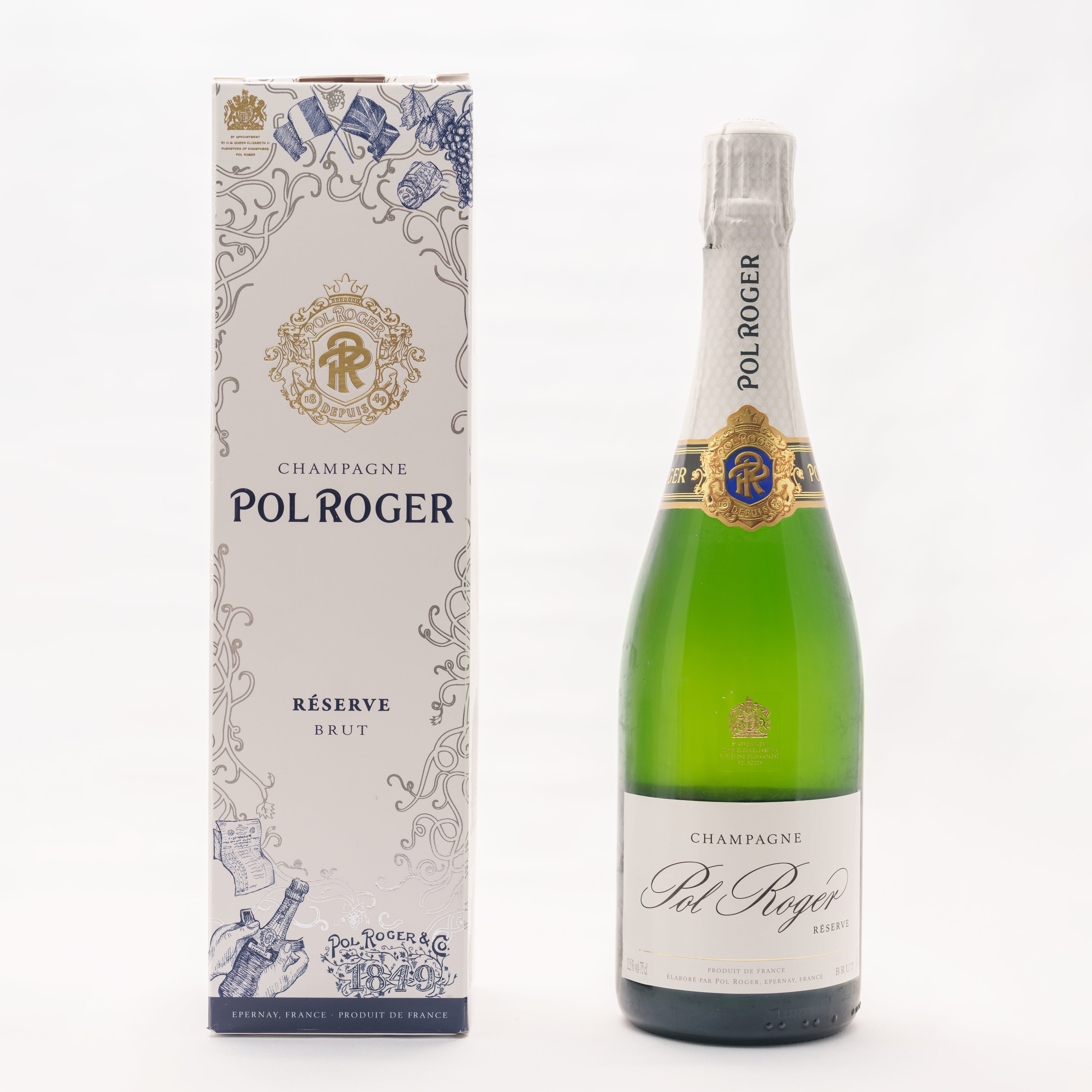 CHAMPAGNE POL ROGER BRUT RESERVE NV