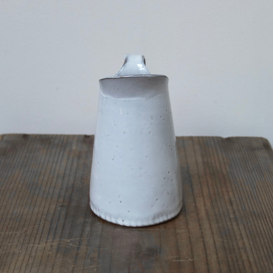 ピッチャー小・白色｜teto ceramics 石井啓一