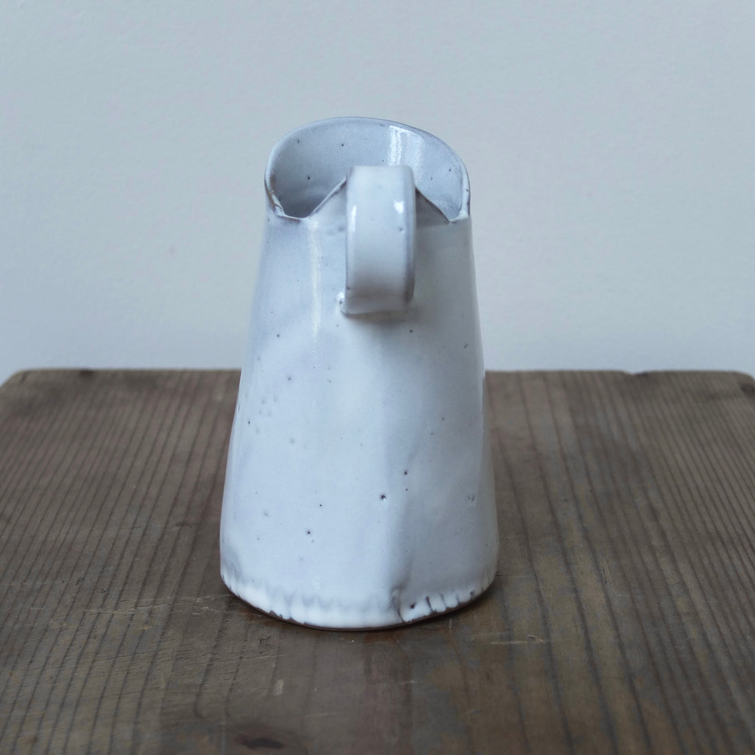 ピッチャー小・白色｜teto ceramics 石井啓一