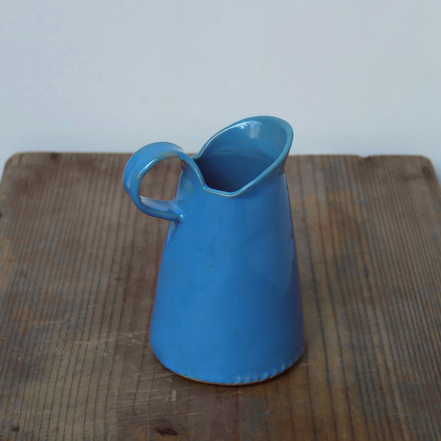 ピッチャー小・水色｜teto ceramics 石井啓一