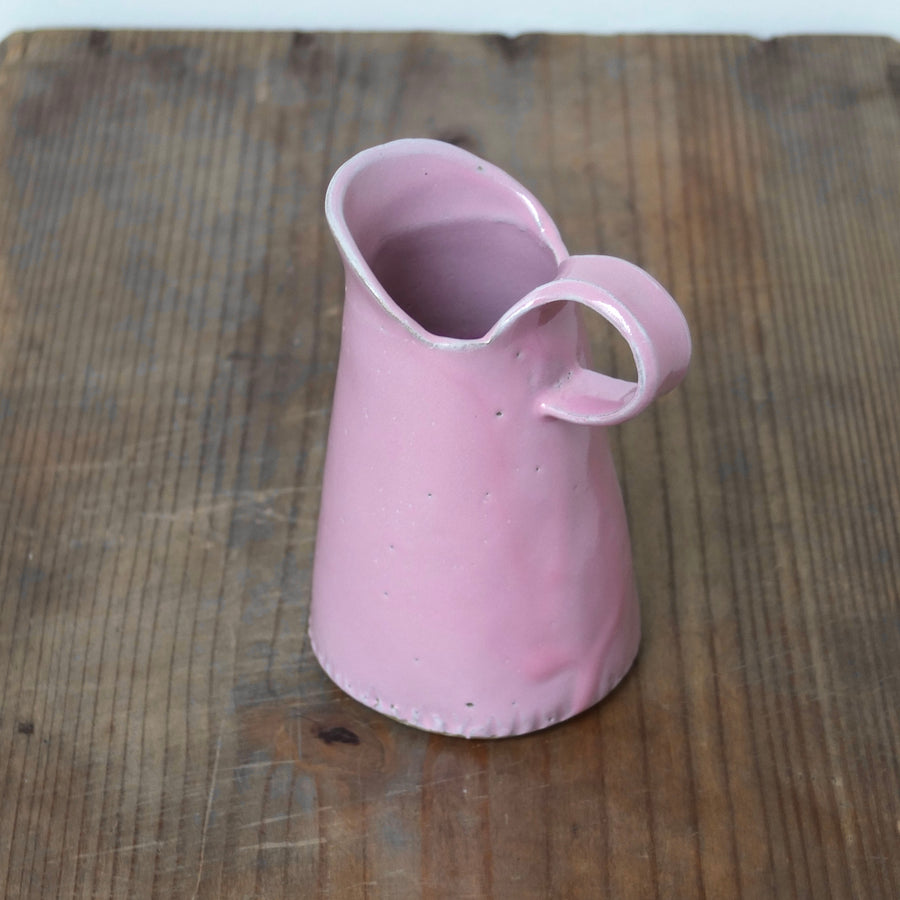 ピッチャー小・ピンク色｜teto ceramics 石井啓一