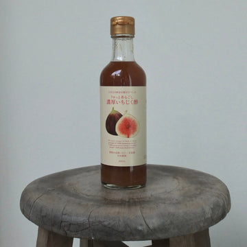 中野酢｜トロっとあらごし 濃厚いちじく酢300ml