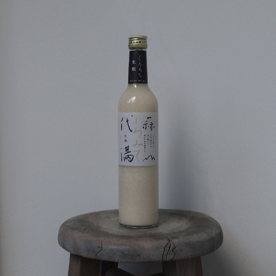 蒜山耕藝｜蒜山どぶろく 白の「代満」生酛原酒