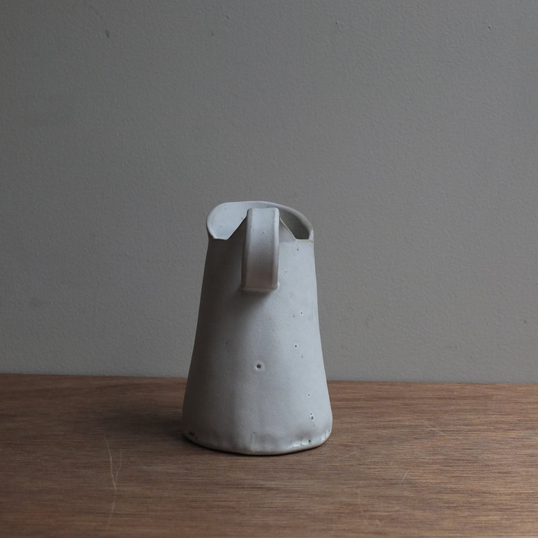ピッチャー小・白色｜teto ceramics 石井啓一